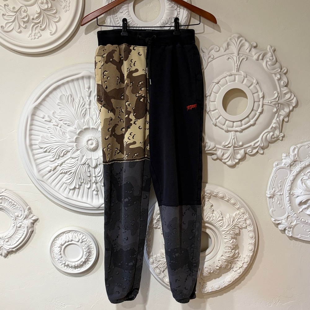 Men's Camouflage Patchwork Pants